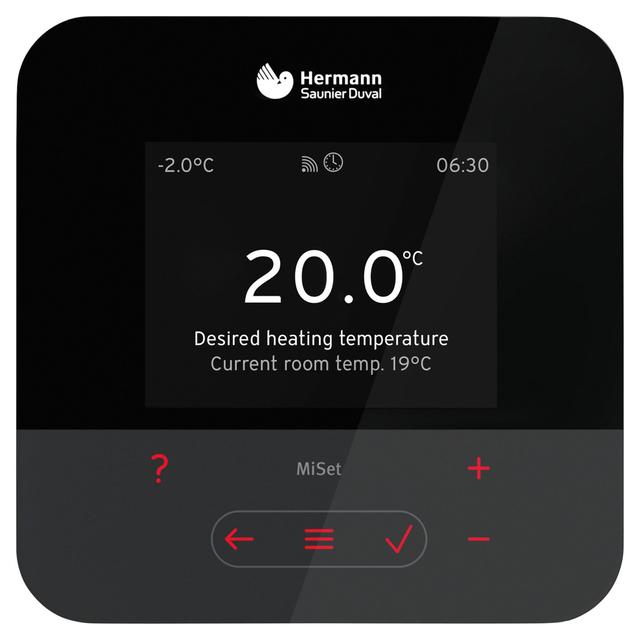 CRONOTERMOSTATO HERMANN SAUNIER DUVALL MISET R MODULANTE 20261005 COLLEGAMENTO ONDE RADIO | Tecnomat CRONOTERMOSTATO HERMANN SAUNIER DUVALL MISET R MODULANTE 20261005 COLLEGAMENTO ONDE RADIO - 2 | Tecnomat