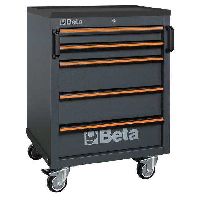 CARRELLO BETA DA OFFICINA CON 5 CASSETTI C45PRO 2.0 C5 88,2x46,5x65,3 cm (HxPxL) | Tecnomat CARRELLO BETA DA OFFICINA CON 5 CASSETTI C45PRO 2.0 C5 88,2x46,5x65,3 cm (HxPxL) - 2 | Tecnomat