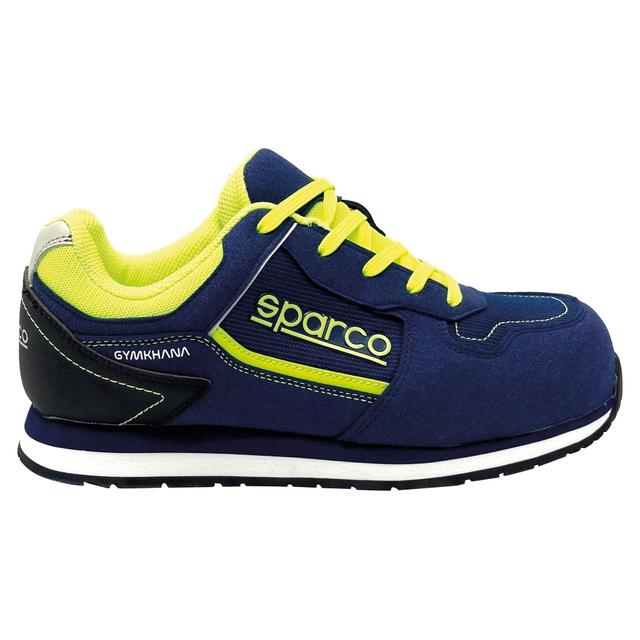 SCARPA ANTINFORTUNISTICA 46 SPARCO GYMKHANA BASSA CLASSE S1P SRC BLU E GIALLA METAL FREE | Tecnomat SCARPA ANTINFORTUNISTICA 46 SPARCO GYMKHANA BASSA CLASSE S1P SRC BLU E GIALLA METAL FREE | Tecnomat