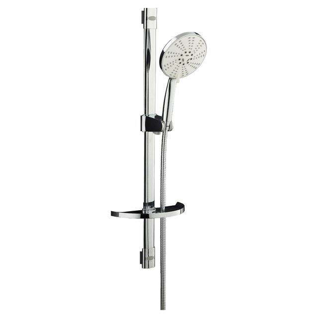 SALISCENDI DOCCIA TECOM BALTIMORA 5 GETTI CROMO INTERASSE FISSO 73,6 cm ASTA 80 cm | Tecnomat SALISCENDI DOCCIA TECOM BALTIMORA 5 GETTI CROMO INTERASSE FISSO 73,6 cm ASTA 80 cm | Tecnomat