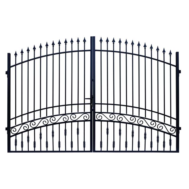 CANCELLO ZINCATO GIUNONE 300x210 cm (LxH) VERNICIATO NERO | Tecnomat CANCELLO ZINCATO GIUNONE 300x210 cm (LxH) VERNICIATO NERO - 2 | Tecnomat