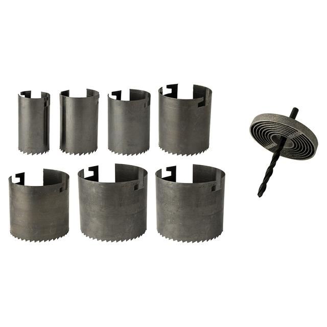 SET 7 FRESE A TAZZA Ø 26-32-38-45-50-56- 63 mm PER LEGNO PLASTICA | Tecnomat SET 7 FRESE A TAZZA Ø 26-32-38-45-50-56- 63 mm PER LEGNO PLASTICA | Tecnomat