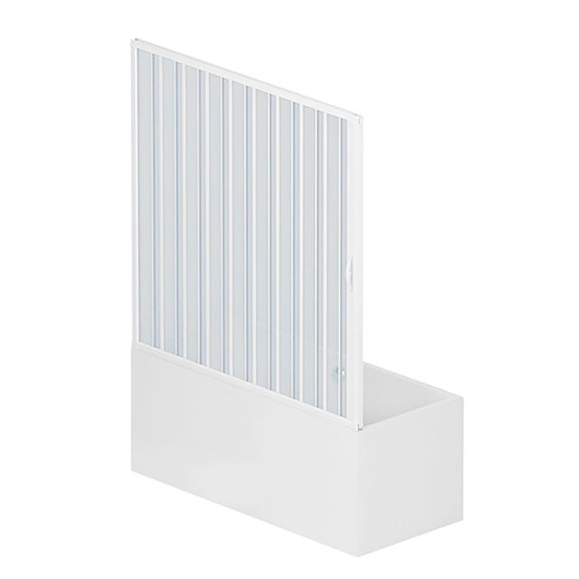 PARETE VASCA ASTRA SOFFIETTO 170xH150 cm APERTURA LATERALE IN PVC PROFILO BIANCO | Tecnomat PARETE VASCA ASTRA SOFFIETTO 170xH150 cm APERTURA LATERALE IN PVC PROFILO BIANCO | Tecnomat