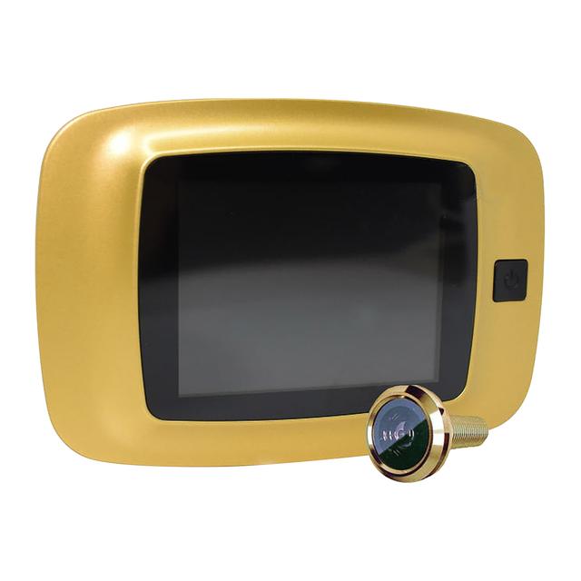 SPIONCINO DIGITALE PROXE ORO LCD 3,2" TFT TELECAMERA 0,3 Mpx 125x85 mm A BATTERIE | Tecnomat SPIONCINO DIGITALE PROXE ORO LCD 3,2" TFT TELECAMERA 0,3 Mpx 125x85 mm A BATTERIE | Tecnomat