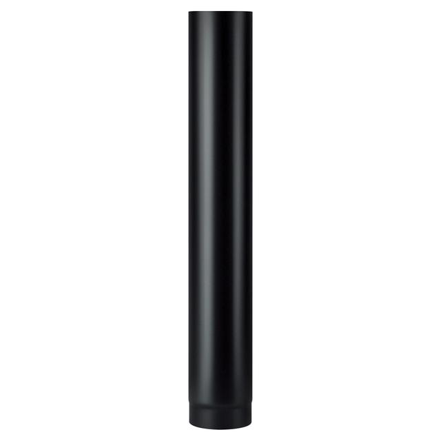 TUBO FUMI SAVE PLUS LIGHT Ø 130 mm L 1000 NERO PORCELLANATO SPESSORE 0,7 mm | Tecnomat TUBO FUMI SAVE PLUS LIGHT Ø 130 mm L 1000 NERO PORCELLANATO SPESSORE 0,7 mm - 2 | Tecnomat