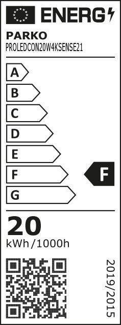 PROIETTORE PARKO LED 20W 1550lumen 4000K LUCE BIANCA CON SENSORE REGOLABILE 148x157 mm IP44 | Tecnomat PROIETTORE PARKO LED 20W 1550lumen 4000K LUCE BIANCA CON SENSORE REGOLABILE 148x157 mm IP44 - 2 | Tecnomat