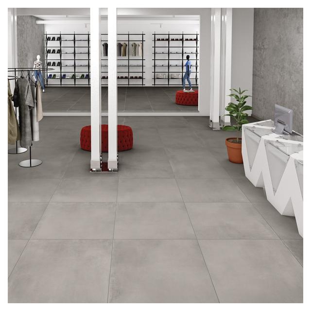 PAVIMENTO INTERNO CAMNTUM PULVIS 90x90x1 cm PEI4 R9 GRES PORCELLANATO | Tecnomat PAVIMENTO INTERNO CAMNTUM PULVIS 90x90x1 cm PEI4 R9 GRES PORCELLANATO - 2 | Tecnomat