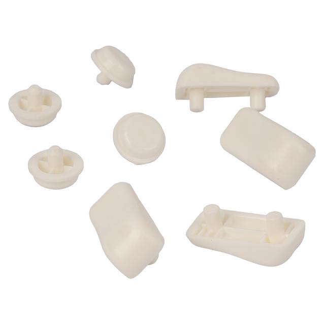 PARACOLPI PER SEDILI WC SINTESI / CLODIA IN NYLON COLORE BIANCO | Tecnomat PARACOLPI PER SEDILI WC SINTESI / CLODIA IN NYLON COLORE BIANCO | Tecnomat