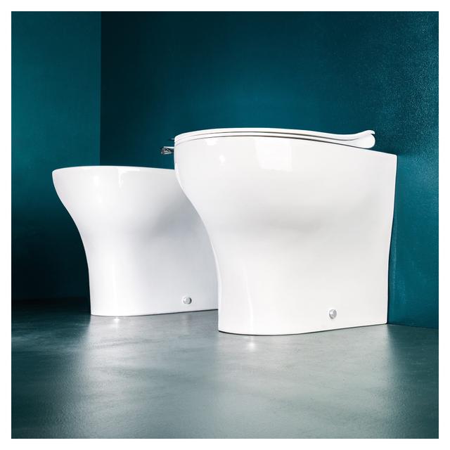 BIDET ALTHEA SERIE SOLI FILO MURO A TERRA IN CERAMICA BIANCA | Tecnomat BIDET ALTHEA SERIE SOLI FILO MURO A TERRA IN CERAMICA BIANCA | Tecnomat