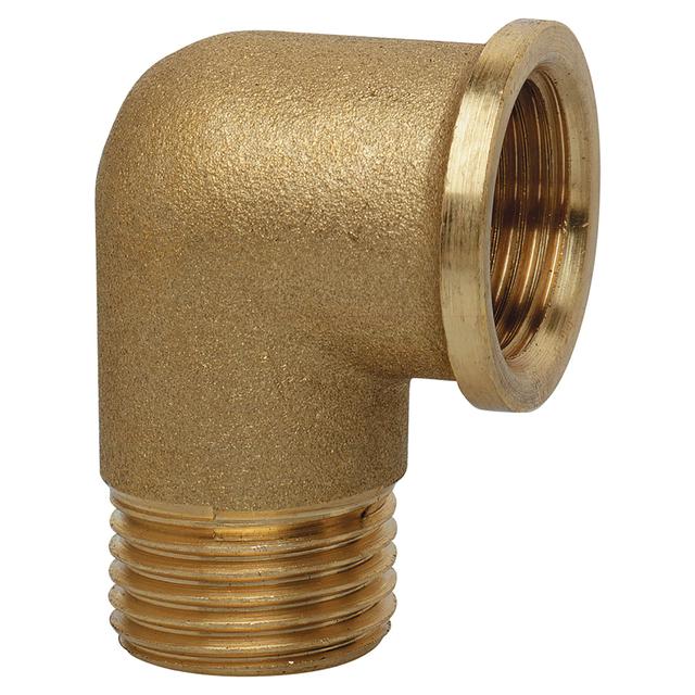 GOMITO RASTELLI OTTONE GIALLO MF 1" | Tecnomat GOMITO RASTELLI OTTONE GIALLO MF 1" - 2 | Tecnomat