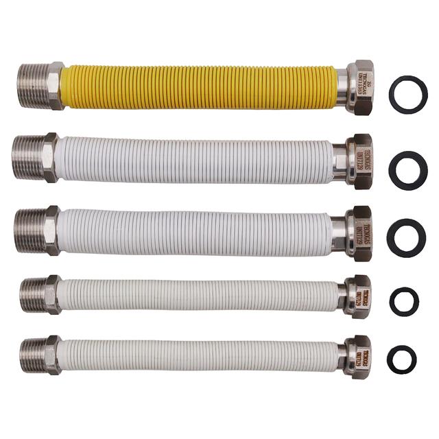 KIT INSTALLAZIONE TECNOGAS CALDAIA ACQUA E GAS TUBI IN ACCIAIO RIVESTITI ESTENSIBILI L 200 | Tecnomat KIT INSTALLAZIONE TECNOGAS CALDAIA ACQUA E GAS TUBI IN ACCIAIO RIVESTITI ESTENSIBILI L 200 - 2 | Tecnomat
