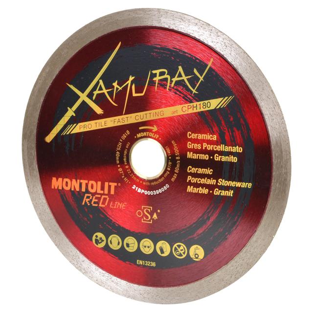 DISCO DIAMANTATO MONTOLIT Ø180 mm CORONA CONTINUA PER GRES PER TAGLIAPISTRELLE | Tecnomat DISCO DIAMANTATO MONTOLIT Ø180 mm CORONA CONTINUA PER GRES PER TAGLIAPISTRELLE | Tecnomat