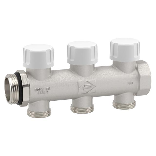 COLLETTORE DETENTORE POLETTI C33 3 VIE 3/4'' EUROKONO INGRESSO 1'' TERMOSTATIZZABILE | Tecnomat COLLETTORE DETENTORE POLETTI C33 3 VIE 3/4'' EUROKONO INGRESSO 1'' TERMOSTATIZZABILE | Tecnomat