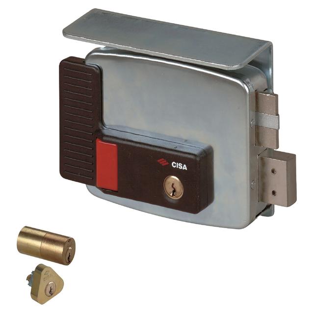 SERRATURA ELETTRICA CISA AD APPLICARE SX E60mm SCROCCO AUTOBLOCCANTE TETTUCCIO PULSANTE | Tecnomat SERRATURA ELETTRICA CISA AD APPLICARE SX E60mm SCROCCO AUTOBLOCCANTE TETTUCCIO PULSANTE | Tecnomat