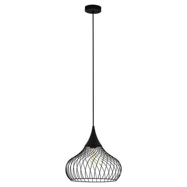 SOSPENSIONE STAVERTON 1xE27 FINO A 60W METALLO NERO 365x1100 mm | Tecnomat SOSPENSIONE STAVERTON 1xE27 FINO A 60W METALLO NERO 365x1100 mm - 2 | Tecnomat