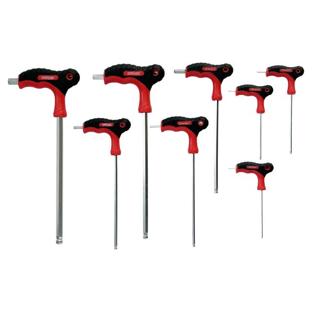 8 CHIAVI A T ESAGONALI 2x75-2,5x75 - 3x100 - 4x150 - 5x150 - 6x150 - 8x200 - 10x200 mm | Tecnomat 8 CHIAVI A T ESAGONALI 2x75-2,5x75 - 3x100 - 4x150 - 5x150 - 6x150 - 8x200 - 10x200 mm - 2 | Tecnomat