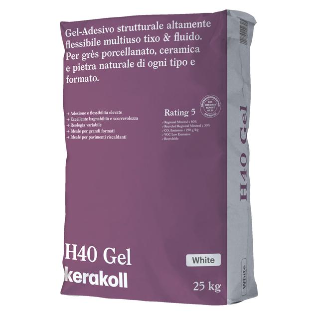COLLA H40 GEL KERAKOLL 25 KG BIANCA | Tecnomat COLLA H40 GEL KERAKOLL 25 KG BIANCA | Tecnomat