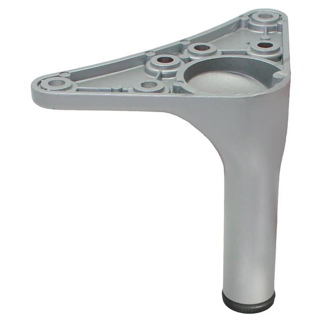 PIEDE PER MOBILE REGOLABILE Ø 18 mm H 90 mm ZAMA VERNICIATO ALLUMINIO | Tecnomat PIEDE PER MOBILE REGOLABILE Ø 18 mm H 90 mm ZAMA VERNICIATO ALLUMINIO - 2 | Tecnomat