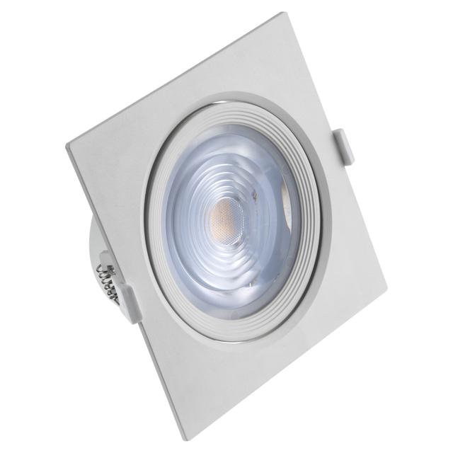 FARETTO DA INCASSO VIVIDA A LED 15W QUADRATO ORIENTABILE BIANCO 4000K FORO Ø125 mm PLASTICA | Tecnomat FARETTO DA INCASSO VIVIDA A LED 15W QUADRATO ORIENTABILE BIANCO 4000K FORO Ø125 mm PLASTICA | Tecnomat