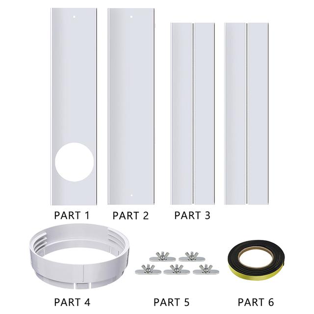 SFIATI DI COLLEGAM. TUBO CLIMA PORTATILE CON ATTACCO TONDO PER TAPPARELLA CONFEZIONE 4 PZ | Tecnomat SFIATI DI COLLEGAM. TUBO CLIMA PORTATILE CON ATTACCO TONDO PER TAPPARELLA CONFEZIONE 4 PZ - 2 | Tecnomat