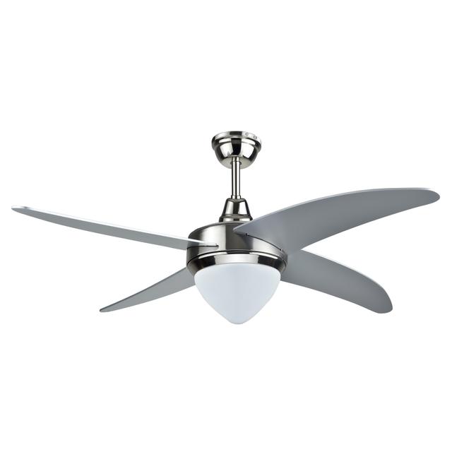 VENTILATORE DA SOFFITTO Ø 132 cm 4 PALE SILVER CON TELECOMANDO E LUCE FUNZIONE REVERSIBILITA | Tecnomat VENTILATORE DA SOFFITTO Ø 132 cm 4 PALE SILVER CON TELECOMANDO E LUCE FUNZIONE REVERSIBILITA | Tecnomat