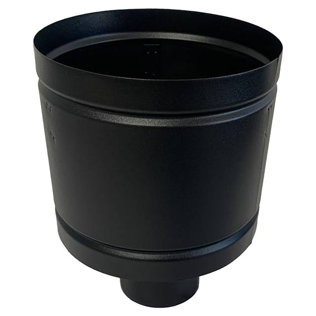 TERMINALE ANTIVENTO STABILE SISTEMA NPS Ø 80 mm INOX NERO | Tecnomat TERMINALE ANTIVENTO STABILE SISTEMA NPS Ø 80 mm INOX NERO - 2 | Tecnomat