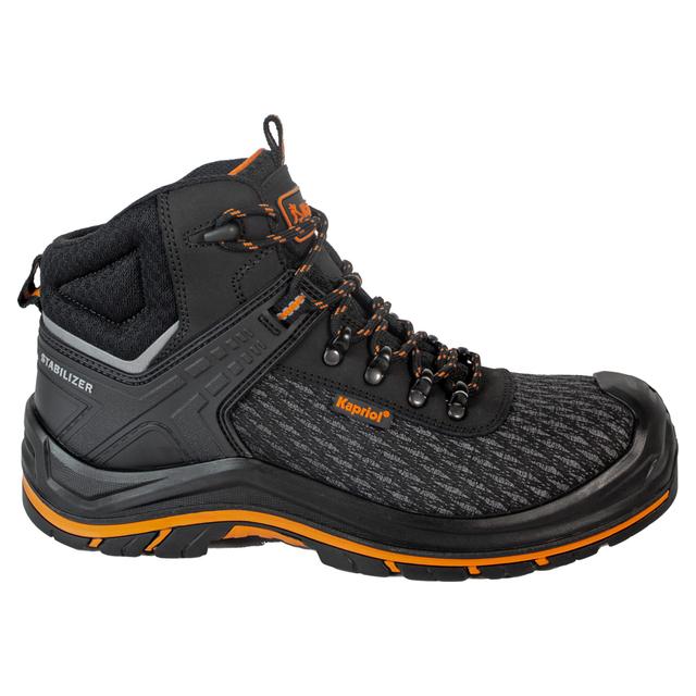 SCARPA ANTINFORTUNISTICA 43 KAPRIOL NEPTUNE ALTA CLASSE S3 SRFO NERA ARANCIO | Tecnomat SCARPA ANTINFORTUNISTICA 43 KAPRIOL NEPTUNE ALTA CLASSE S3 SRFO NERA ARANCIO - 2 | Tecnomat