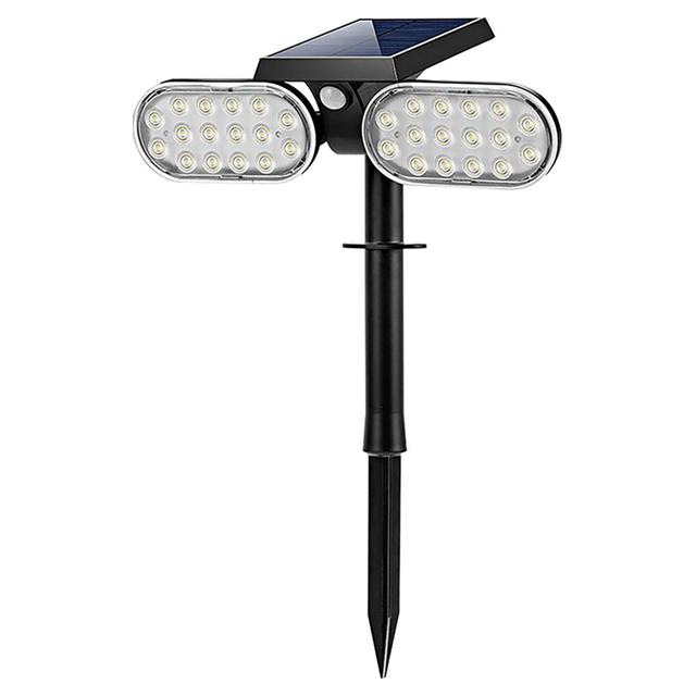 PICCHETTO SOLARE 6,4W FINO A 600lm 6500K ORIENTABILE CON SENSORE CREPUSCOLARE E DI MOVIMENTO | Tecnomat PICCHETTO SOLARE 6,4W FINO A 600lm 6500K ORIENTABILE CON SENSORE CREPUSCOLARE E DI MOVIMENTO | Tecnomat