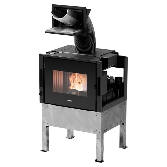 INSERTO CAMINO A PELLET FREEPOINT ZEN AIRTIGHT 9,3 kW VENTILATO AD ARIA CON CHASSIS | Tecnomat INSERTO CAMINO A PELLET FREEPOINT ZEN AIRTIGHT 9,3 kW VENTILATO AD ARIA CON CHASSIS | Tecnomat