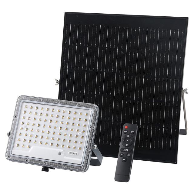 PROIETTORE SOLARE SUPREMA IN ALLUMINIO 1900 lm CON TELECOMANDO E CAVO DA 3 m | Tecnomat PROIETTORE SOLARE SUPREMA IN ALLUMINIO 1900 lm CON TELECOMANDO E CAVO DA 3 m - 2 | Tecnomat