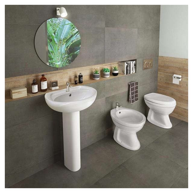 BIDET SERIE JOKER A TERRA IN CERAMICA BIANCA | Tecnomat BIDET SERIE JOKER A TERRA IN CERAMICA BIANCA | Tecnomat