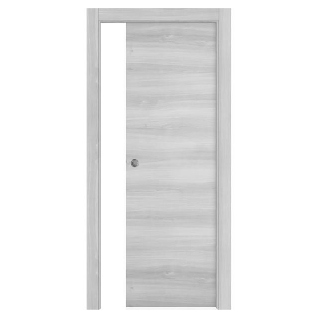 PORTA DA INTERNO SCORREVOLE INTERNO MURO DILETTA 70x210 cm (LxH) REVERSIBILE | Tecnomat PORTA DA INTERNO SCORREVOLE INTERNO MURO DILETTA 70x210 cm (LxH) REVERSIBILE | Tecnomat