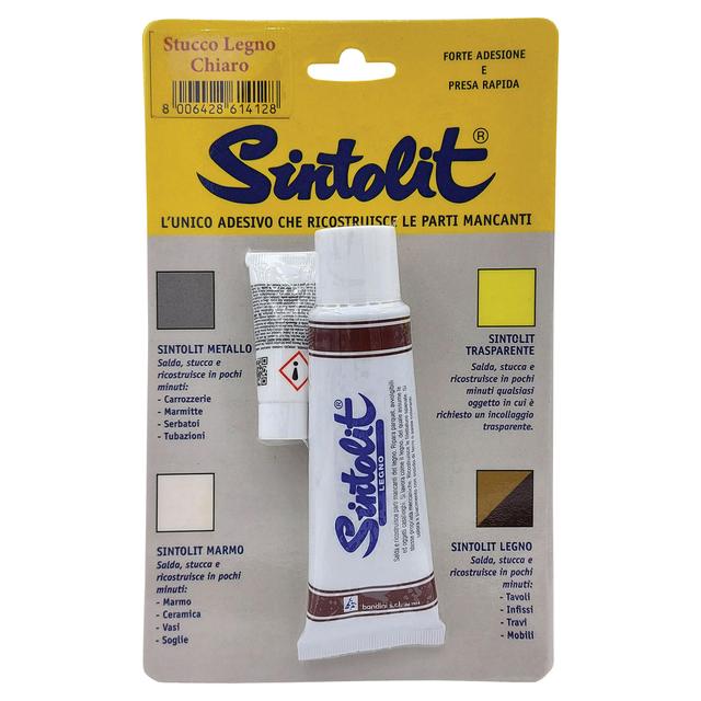 STUCCO LEGNO CHIARO SINTOLIT 75 ml BICOMPONENTE | Tecnomat STUCCO LEGNO CHIARO SINTOLIT 75 ml BICOMPONENTE | Tecnomat