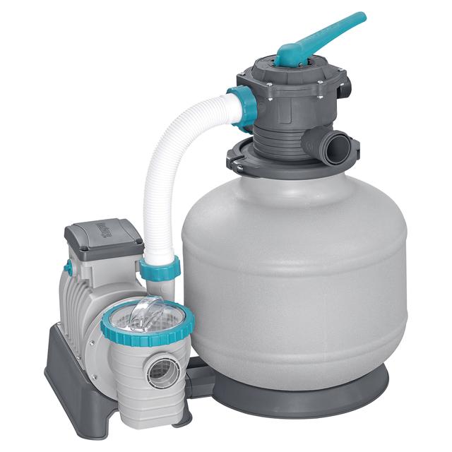 POMPA FILTRO SABBIA FLOWCLEAR 11355 l/h 500 W VALVOLA 6 POSIZIONI PRESSOSTATO-PREFILTRO-TIMER | Tecnomat POMPA FILTRO SABBIA FLOWCLEAR 11355 l/h 500 W VALVOLA 6 POSIZIONI PRESSOSTATO-PREFILTRO-TIMER | Tecnomat