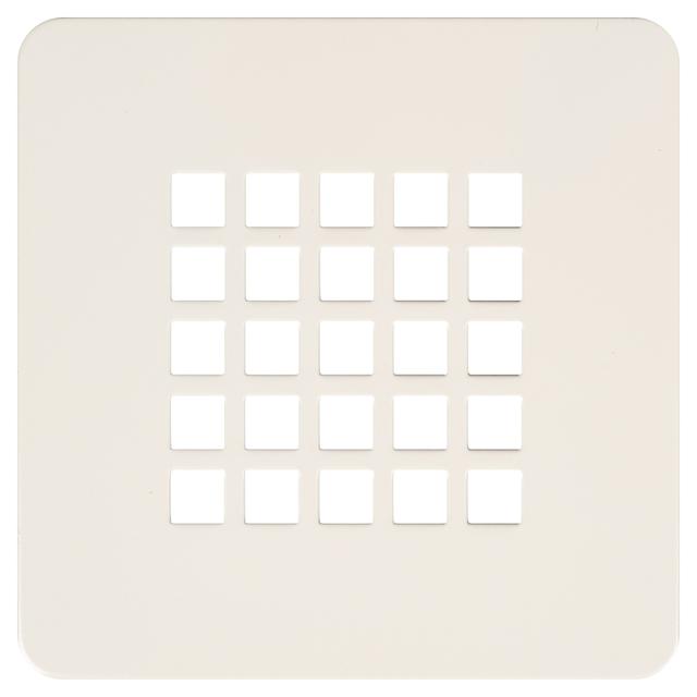 COPRI PILETTA 125x0,15x125 mm (LxHxP) IN ACCIAIO BEIGE PER PIATTI SERIE NATURE E NATURE PLUS | Tecnomat COPRI PILETTA 125x0,15x125 mm (LxHxP) IN ACCIAIO BEIGE PER PIATTI SERIE NATURE E NATURE PLUS - 2 | Tecnomat