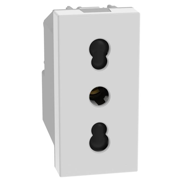 PRESA BIPASSO BTICINO MATIX GO BIANCO 2P+T 16A | Tecnomat PRESA BIPASSO BTICINO MATIX GO BIANCO 2P+T 16A | Tecnomat