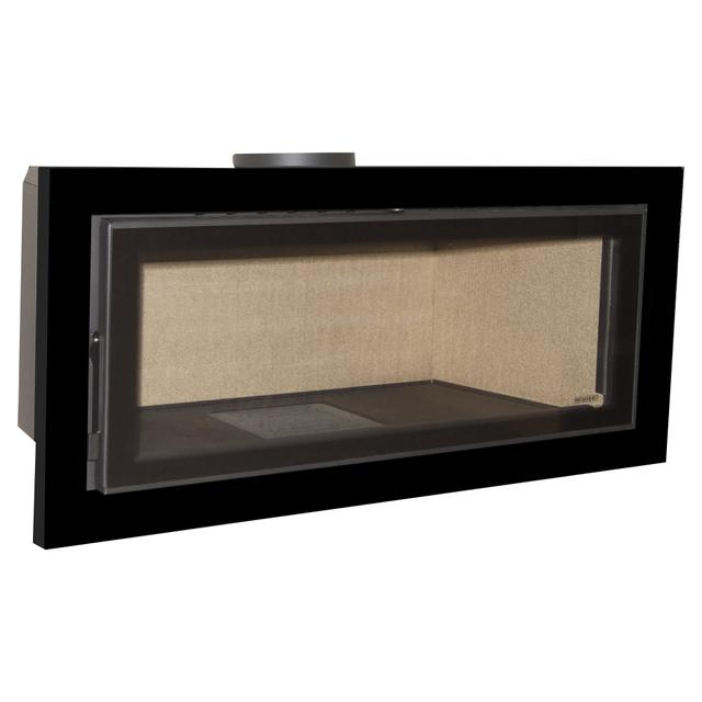 STUFA LEGNA PANADERO PANORAMA 8,9 kW NERO L1120xP470xH510 mm | Tecnomat STUFA LEGNA PANADERO PANORAMA 8,9 kW NERO L1120xP470xH510 mm | Tecnomat