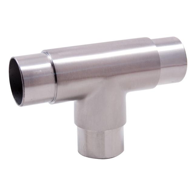 GIUNZIONE A T INOX AISI 316 PER TUBO Ø 42,4 mm PER RINGHIERE | Tecnomat GIUNZIONE A T INOX AISI 316 PER TUBO Ø 42,4 mm PER RINGHIERE | Tecnomat