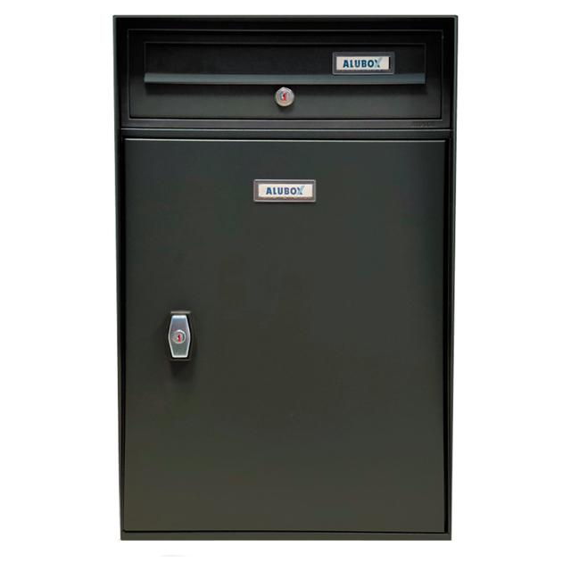 CASSETTA POSTALE CON VANO PACCHI ALUBOX ACCIAIO 39x63x30 cm (LxHxP) | Tecnomat CASSETTA POSTALE CON VANO PACCHI ALUBOX ACCIAIO 39x63x30 cm (LxHxP) - 2 | Tecnomat