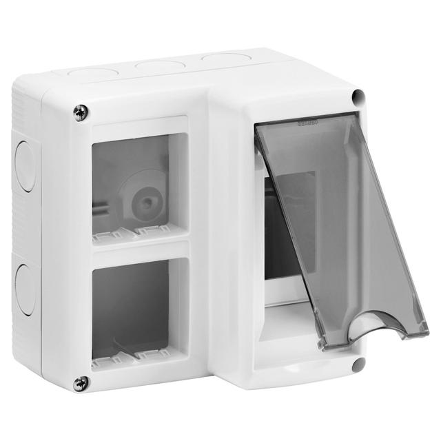 CONTENITORE DA PARETE GEWISS SYSTEM 2 MODULI DIN IP40 | Tecnomat CONTENITORE DA PARETE GEWISS SYSTEM 2 MODULI DIN IP40 | Tecnomat