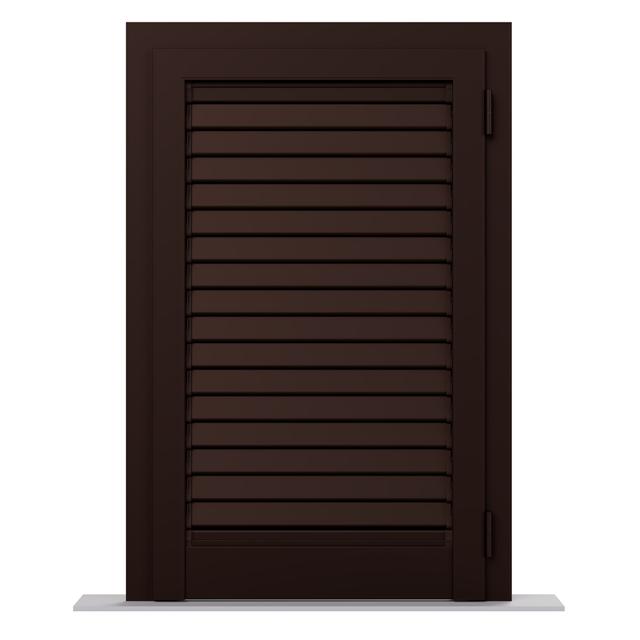 PERSIANA IN ALLUMINIO MARRONE MAREZZATO 1 ANTA DESTRA 60x120 cm (LxH) | Tecnomat PERSIANA IN ALLUMINIO MARRONE MAREZZATO 1 ANTA DESTRA 60x120 cm (LxH) | Tecnomat