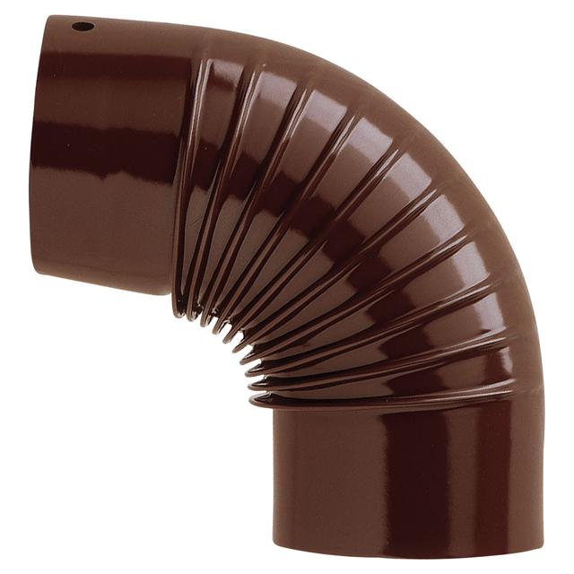 GOMITO 90° FUMI CLASSIC SAVE Ø 100 mm MARRONE PORCELLANATO CONFORME EN 1856-2 | Tecnomat GOMITO 90° FUMI CLASSIC SAVE Ø 100 mm MARRONE PORCELLANATO CONFORME EN 1856-2 - 2 | Tecnomat