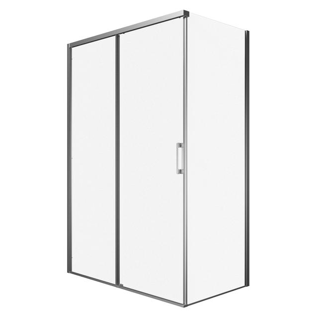 LATO FISSO FILA 67-69 H200 cm DESTRA VETRO TEMPERATO TRASPARENTE 6 mm PROFILI ARGENTO LUCIDO | Tecnomat LATO FISSO FILA 67-69 H200 cm DESTRA VETRO TEMPERATO TRASPARENTE 6 mm PROFILI ARGENTO LUCIDO | Tecnomat