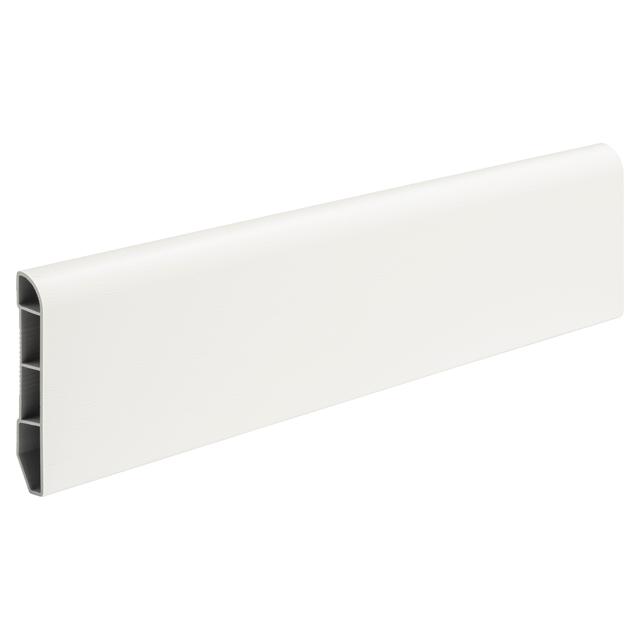 BATTISCOPA IN PVC BIANCO GHIACCIO SP 10 mm 2500x65 mm (LxH) | Tecnomat BATTISCOPA IN PVC BIANCO GHIACCIO SP 10 mm 2500x65 mm (LxH) | Tecnomat