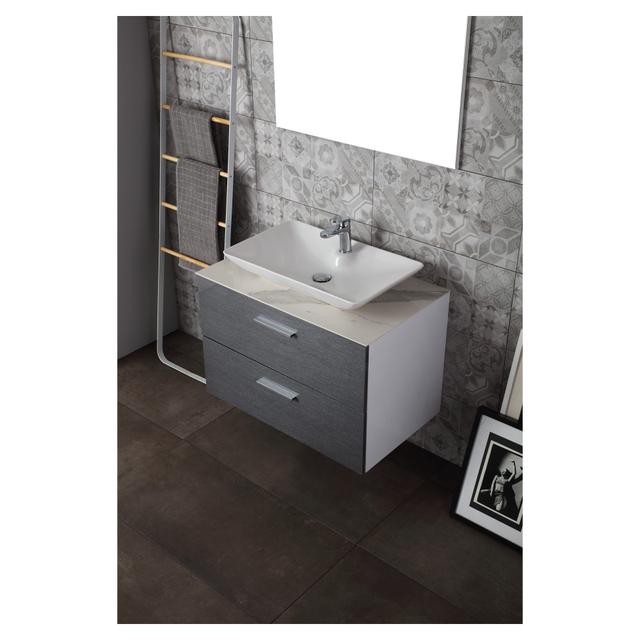 LAVABO D'APPOGGIO VENISE IN CERAMICA BIANCO LUCIDO RETTANGOLARE FORO 64,2x9,4x40,2cm(LxHxP) | Tecnomat LAVABO D'APPOGGIO VENISE IN CERAMICA BIANCO LUCIDO RETTANGOLARE FORO 64,2x9,4x40,2cm(LxHxP) | Tecnomat