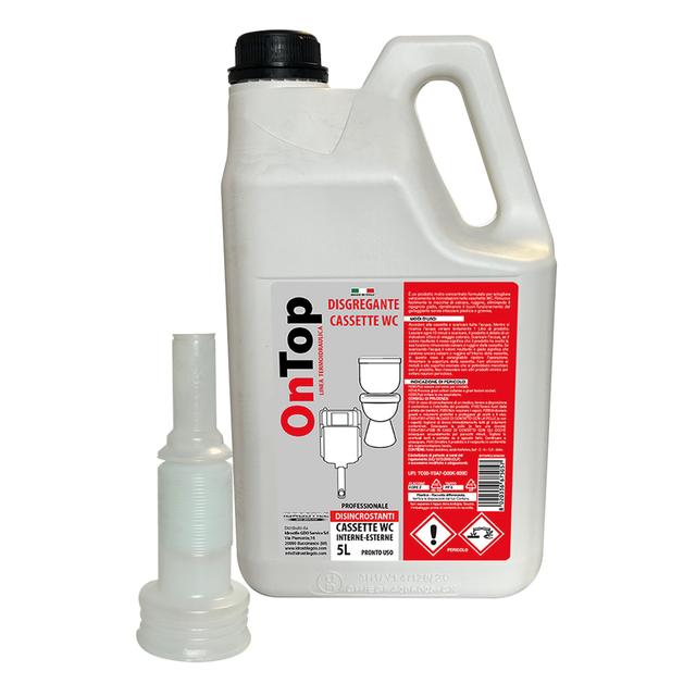 DISINCROSTANTE DECAL 5 l PER CASSETTE WC INTERNE ED ESTERNE CON EROGATORE | Tecnomat DISINCROSTANTE DECAL 5 l PER CASSETTE WC INTERNE ED ESTERNE CON EROGATORE - 2 | Tecnomat