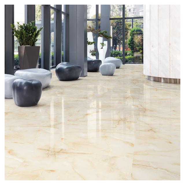 PAVIMENTO INTERNO ONICE GOLD 2.0 80x80x0,9 cm PEI 3 R9 GRES PORCELLANATO | Tecnomat PAVIMENTO INTERNO ONICE GOLD 2.0 80x80x0,9 cm PEI 3 R9 GRES PORCELLANATO | Tecnomat