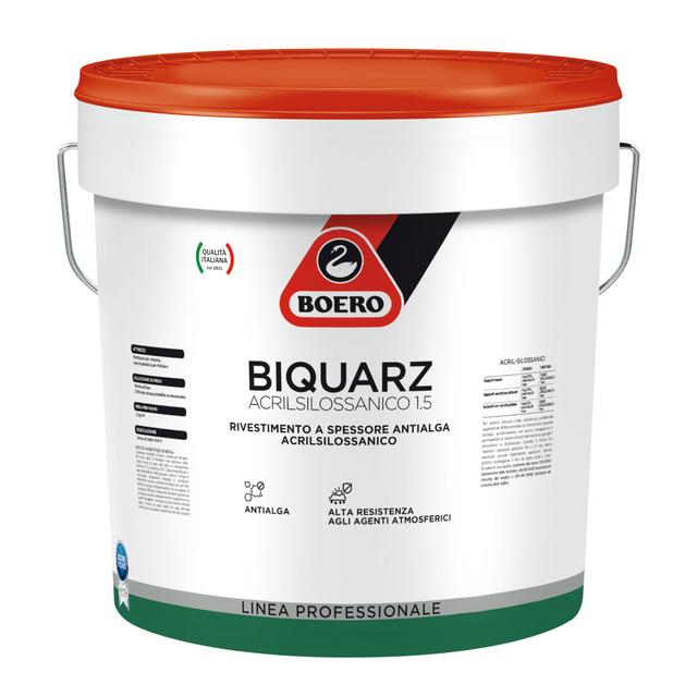 RIVESTIMENTO ACRILSILOSANICO BOERO 25kg BIQUARZ BIANCO BASE BIANCA 1,5mm 2 m²/kg PER MANO | Tecnomat RIVESTIMENTO ACRILSILOSANICO BOERO 25kg BIQUARZ BIANCO BASE BIANCA 1,5mm 2 m²/kg PER MANO - 2 | Tecnomat