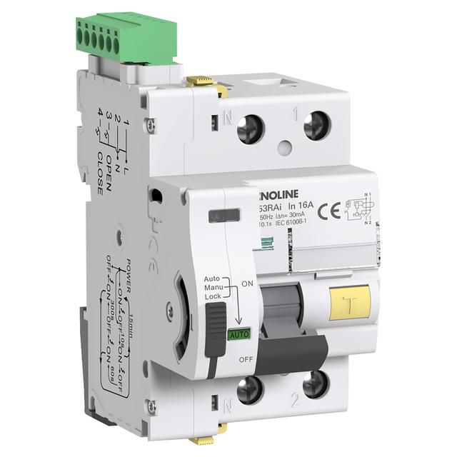 DIFFERENZIALE A RIARMO TECNOLINE 2P 16A 230/240VAC TIPO A 3 MODULI CON RIARMO AUTOMATICO | Tecnomat DIFFERENZIALE A RIARMO TECNOLINE 2P 16A 230/240VAC TIPO A 3 MODULI CON RIARMO AUTOMATICO - 2 | Tecnomat