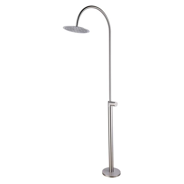 COLONNA DOCCIA ACQUAPRO YAMIN DA ESTERNO IN ACCIAIO INOX 316 CON MISCELATORE PROGRESSIVO | Tecnomat COLONNA DOCCIA ACQUAPRO YAMIN DA ESTERNO IN ACCIAIO INOX 316 CON MISCELATORE PROGRESSIVO | Tecnomat